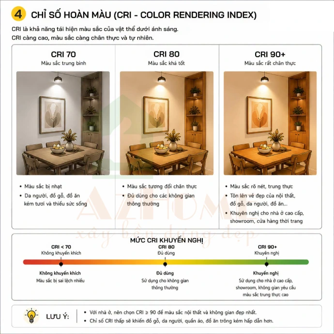 chỉ số hoàn màu